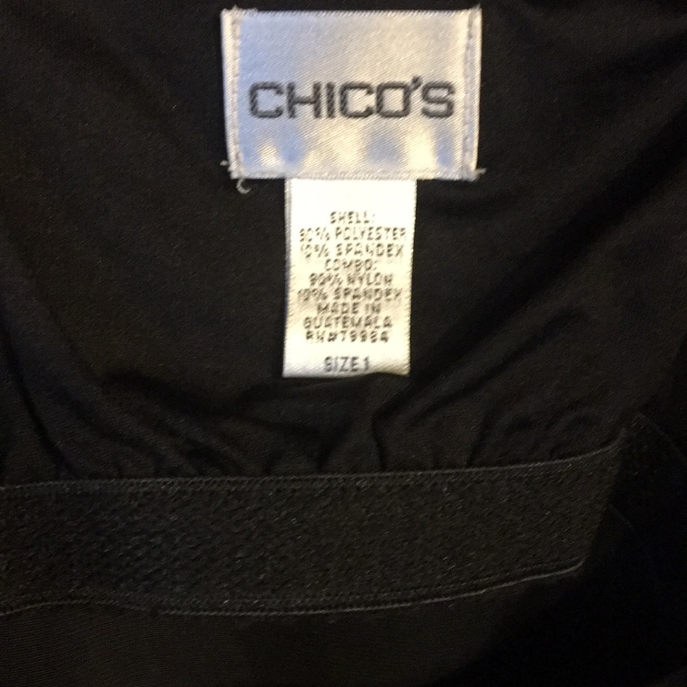 Chico's Black Womans Shell - image 5